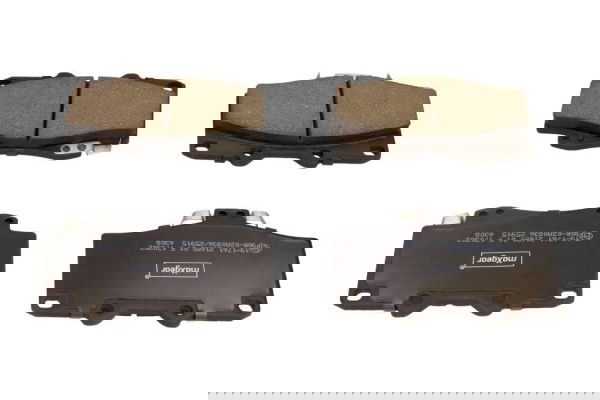 Bremsbelagsatz, Scheibenbremse Vorderachse Maxgear 19-1761