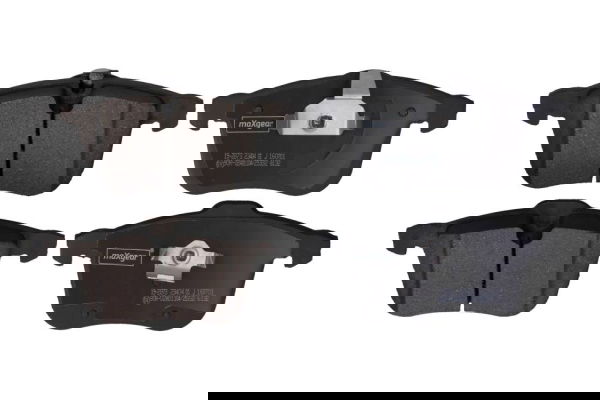 Bremsbelagsatz, Scheibenbremse Vorderachse Maxgear 19-2873