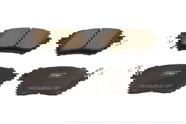 Bremsbelagsatz, Scheibenbremse Vorderachse Maxgear 19-2972