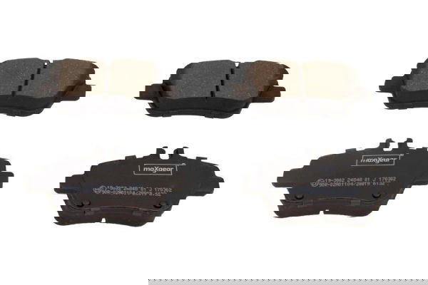 Bremsbelagsatz, Scheibenbremse Hinterachse Maxgear 19-3002
