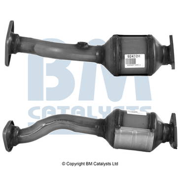 Katalysator hinten BM BM92432H