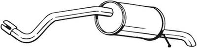 Endschalldämpfer Bosal 227-019