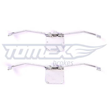 Zubehörsatz, Scheibenbremsbelag Vorderachse TOMEX Brakes TX 43-40