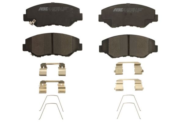 Bremsbelagsatz, Scheibenbremse Vorderachse ABE C14049ABE-P