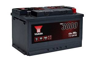 Starterbatterie YUASA YBX3110