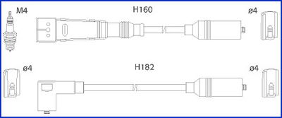 Zündleitungssatz Hitachi 134717