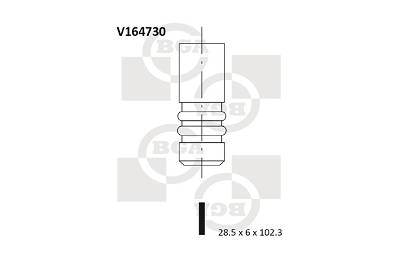 Einlassventil BGA V164730