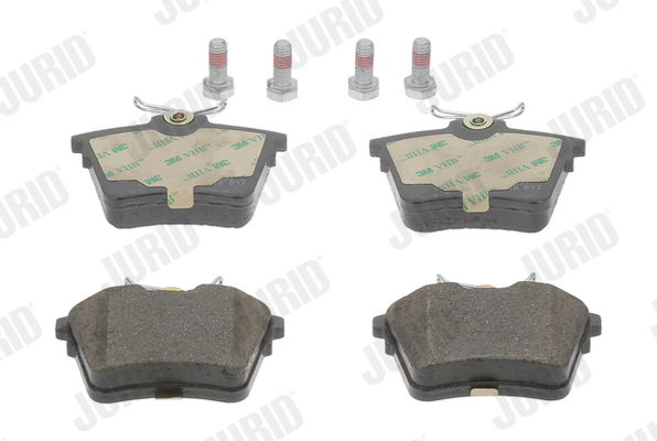 Bremsbelagsatz, Scheibenbremse Hinterachse Jurid 573133JC
