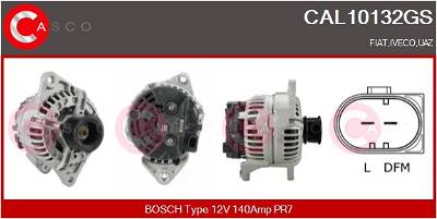 Generator Casco CAL10132GS