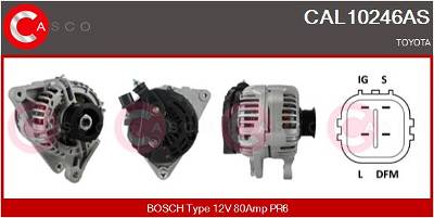 Generator Casco CAL10246AS