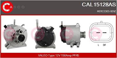 Generator Casco CAL15128AS