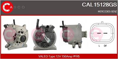 Generator Casco CAL15128GS