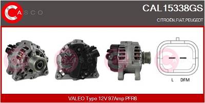 Generator Casco CAL15338GS