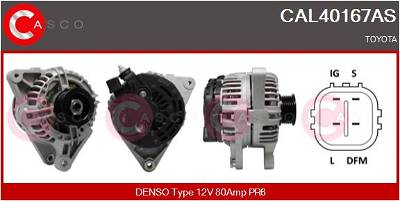 Generator Casco CAL40167AS