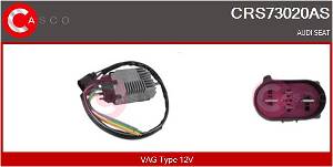 Vorwiderstand, Elektromotor-Kühlerlüfter Casco CRS73020AS