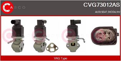 AGR-Ventil Casco CVG73012AS