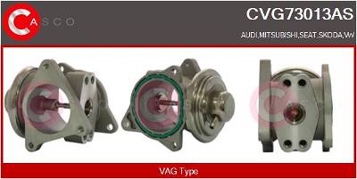 AGR-Ventil Casco CVG73013AS