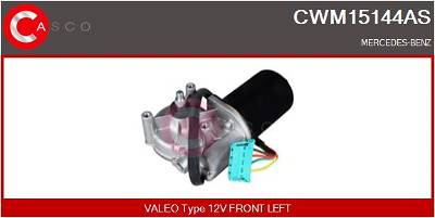 Wischermotor vorne Casco CWM15144AS