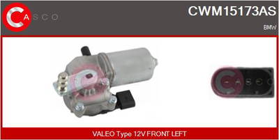 Wischermotor vorne Casco CWM15173AS