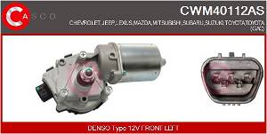 Wischermotor vorne Casco CWM40112AS