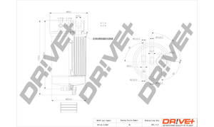 Kraftstofffilter Dr!ve+ DP1110.13.0047