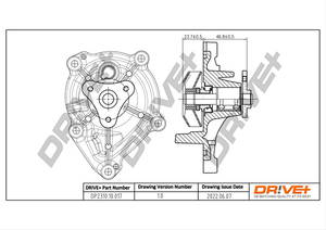 Wasserpumpe, Motorkühlung Dr!ve+ DP2310.10.017