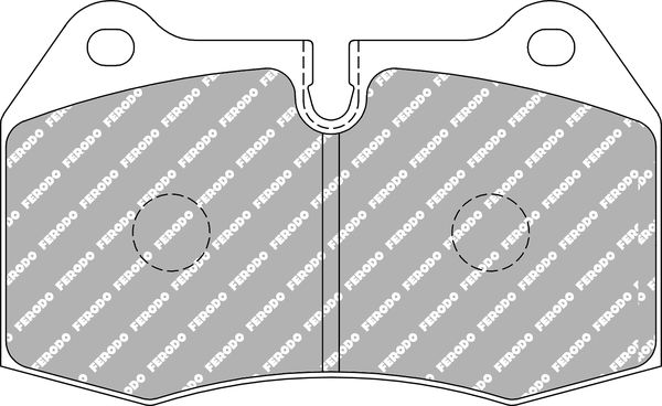 ferodoracing Bremsbelagsatz, Scheibenbremse Vorderachse Ferodo Racing FCP1561R