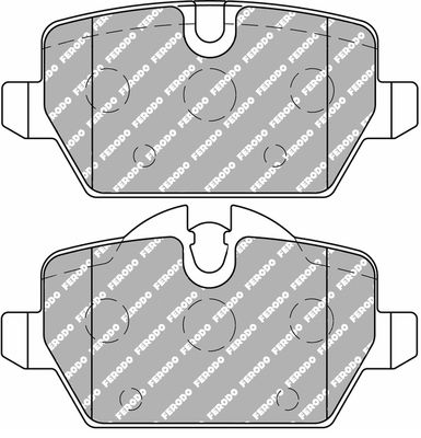 ferodoracing Bremsbelagsatz, Scheibenbremse Hinterachse Ferodo Racing FCP1806H