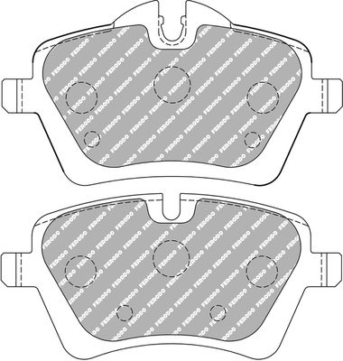 ferodoracing Bremsbelagsatz, Scheibenbremse Vorderachse Ferodo Racing FCP4080H