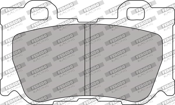 ferodoracing Bremsbelagsatz, Scheibenbremse Hinterachse Ferodo Racing FCP4173H