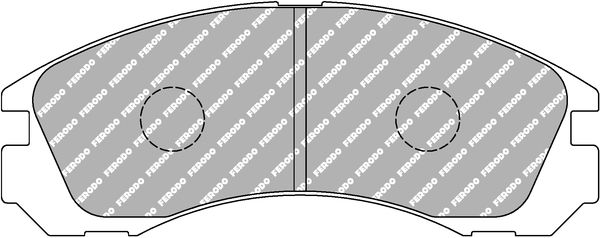 ferodoracing Bremsbelagsatz, Scheibenbremse Vorderachse Ferodo Racing FCP765R