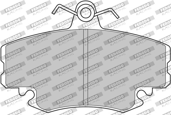 ferodoracing Bremsbelagsatz, Scheibenbremse Vorderachse Ferodo Racing FCP845H