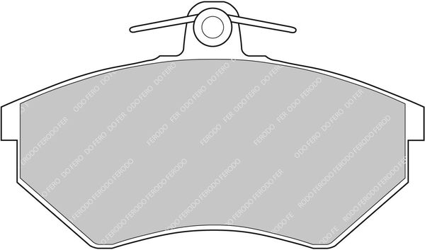 ferodoracing Bremsbelagsatz, Scheibenbremse Vorderachse Ferodo Racing FDS774