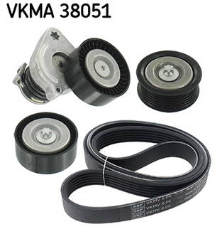 Keilrippenriemensatz SKF VKMA 38051 • MAZDA L37K-15-909 • L3K9-15 