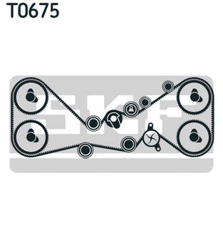 Zahnriemensatz SKF VKMA 98115