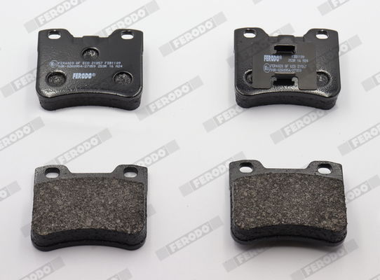 Bremsbelagsatz, Scheibenbremse Vorderachse Ferodo FDB1109