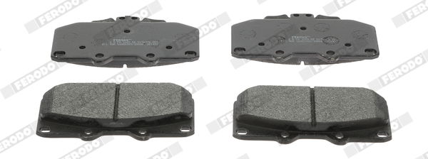 Bremsbelagsatz, Scheibenbremse Vorderachse Ferodo FDB1433