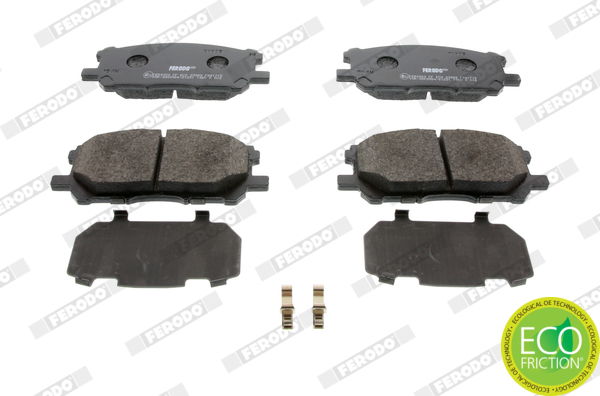 Bremsbelagsatz, Scheibenbremse Ferodo FDB1715