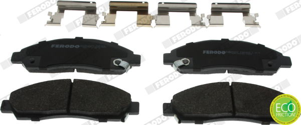 Bremsbelagsatz, Scheibenbremse Vorderachse Ferodo FDB1816