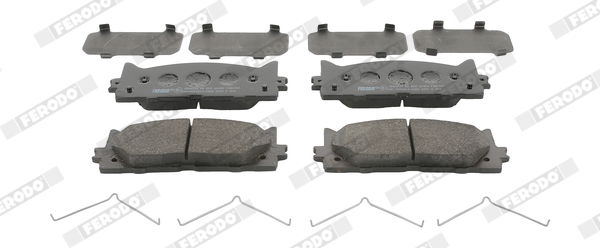 Bremsbelagsatz, Scheibenbremse Vorderachse Ferodo FDB1991