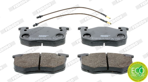Bremsbelagsatz, Scheibenbremse Vorderachse Ferodo FDB440