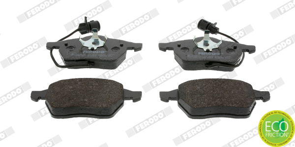 Bremsbelagsatz, Scheibenbremse Vorderachse Ferodo FDB590