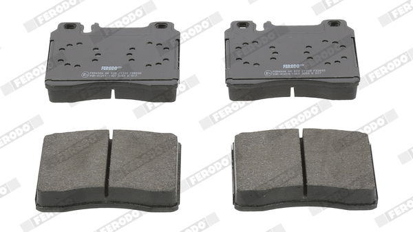 Bremsbelagsatz, Scheibenbremse Vorderachse Ferodo FDB800