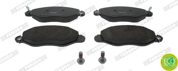 Bremsbelagsatz, Scheibenbremse Vorderachse Ferodo FVR1461