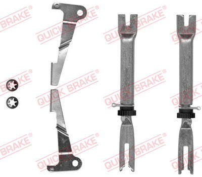 Nachsteller-Satz, Trommelbremse Hinterachse QUICK BRAKE 102 53 013