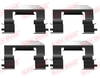 Zubehörsatz, Scheibenbremsbelag Vorderachse QUICK BRAKE 109-0023