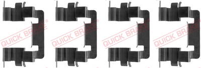 Zubehörsatz, Scheibenbremsbelag Vorderachse QUICK BRAKE 109-1278