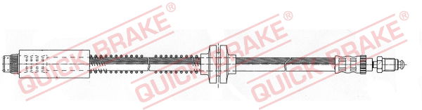 quickbrake Bremsschlauch Vorderachse QUICK BRAKE 32.970