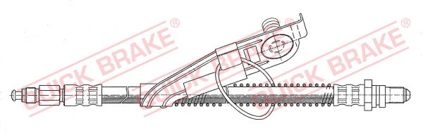 quickbrake Bremsschlauch QUICK BRAKE 42.917
