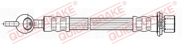 quickbrake Bremsschlauch Hinterachse QUICK BRAKE 50.055